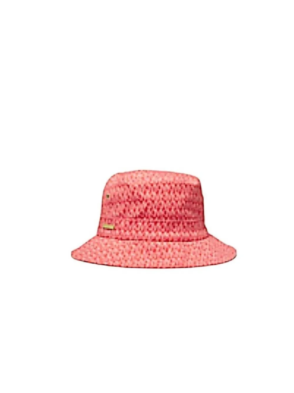 Michael Kors Bucket Hat Logo Print Cotton Blend Pink